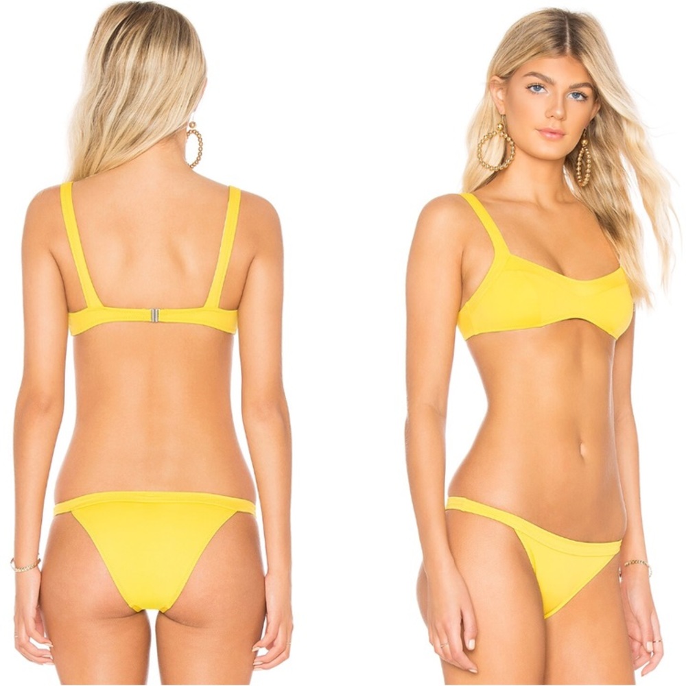 SOLID AND STRIPED bikini 👙